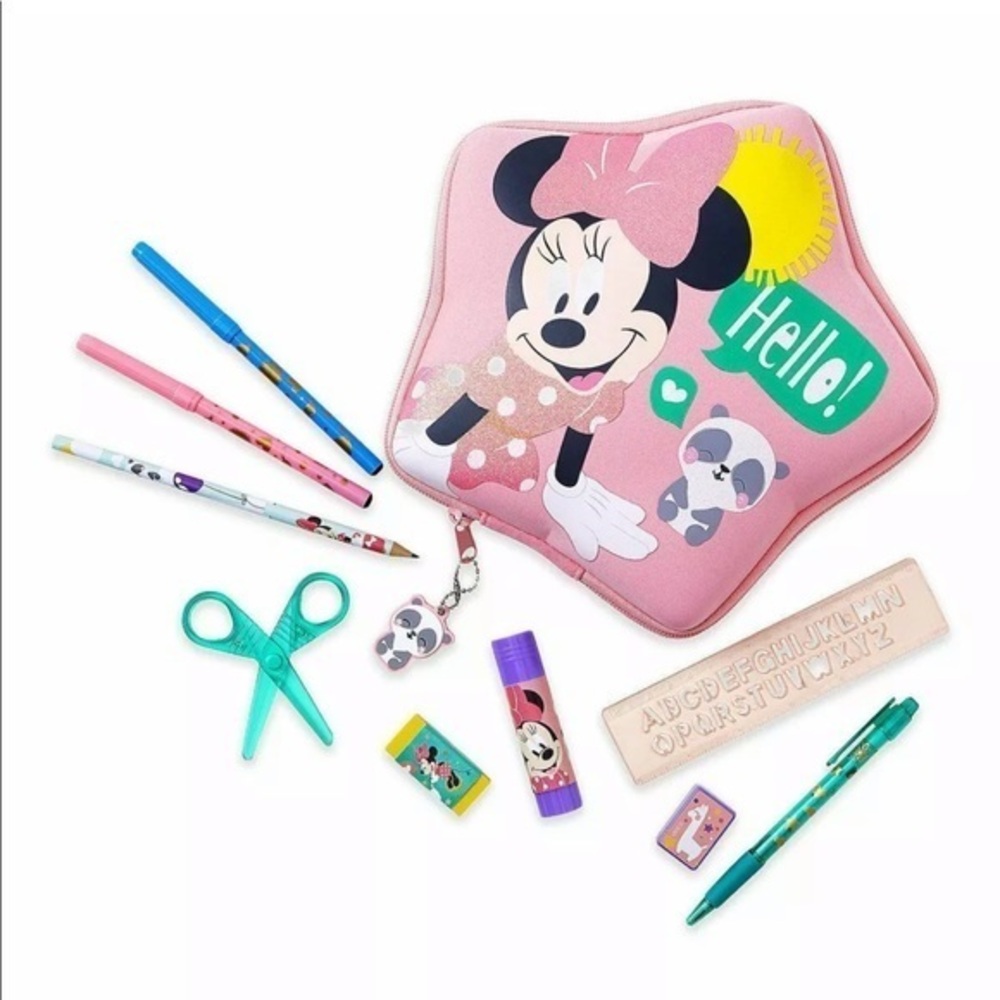 Disney store Disney art Minnie Mouse stationarykit